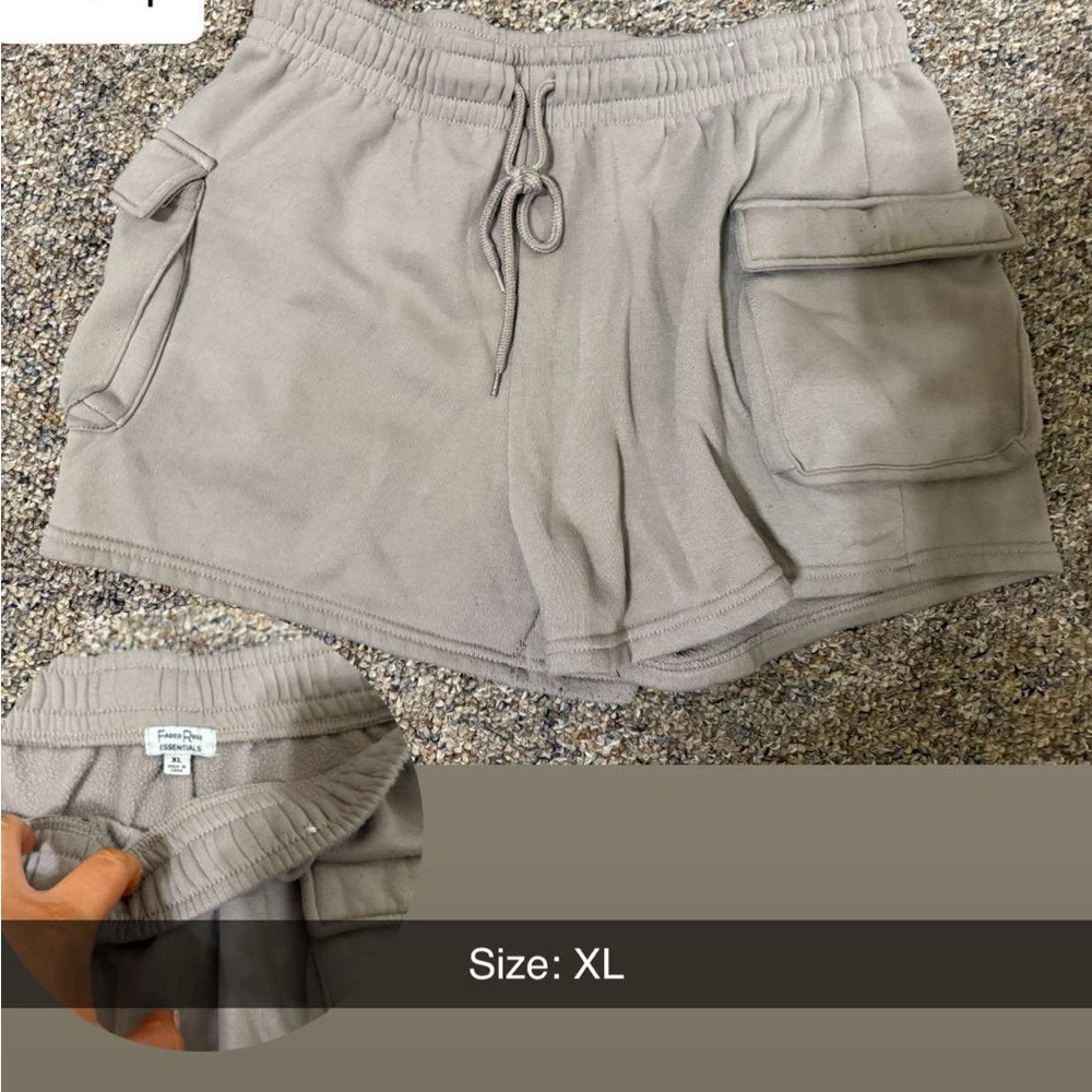 Forever 21 Tan Cargo Shorts